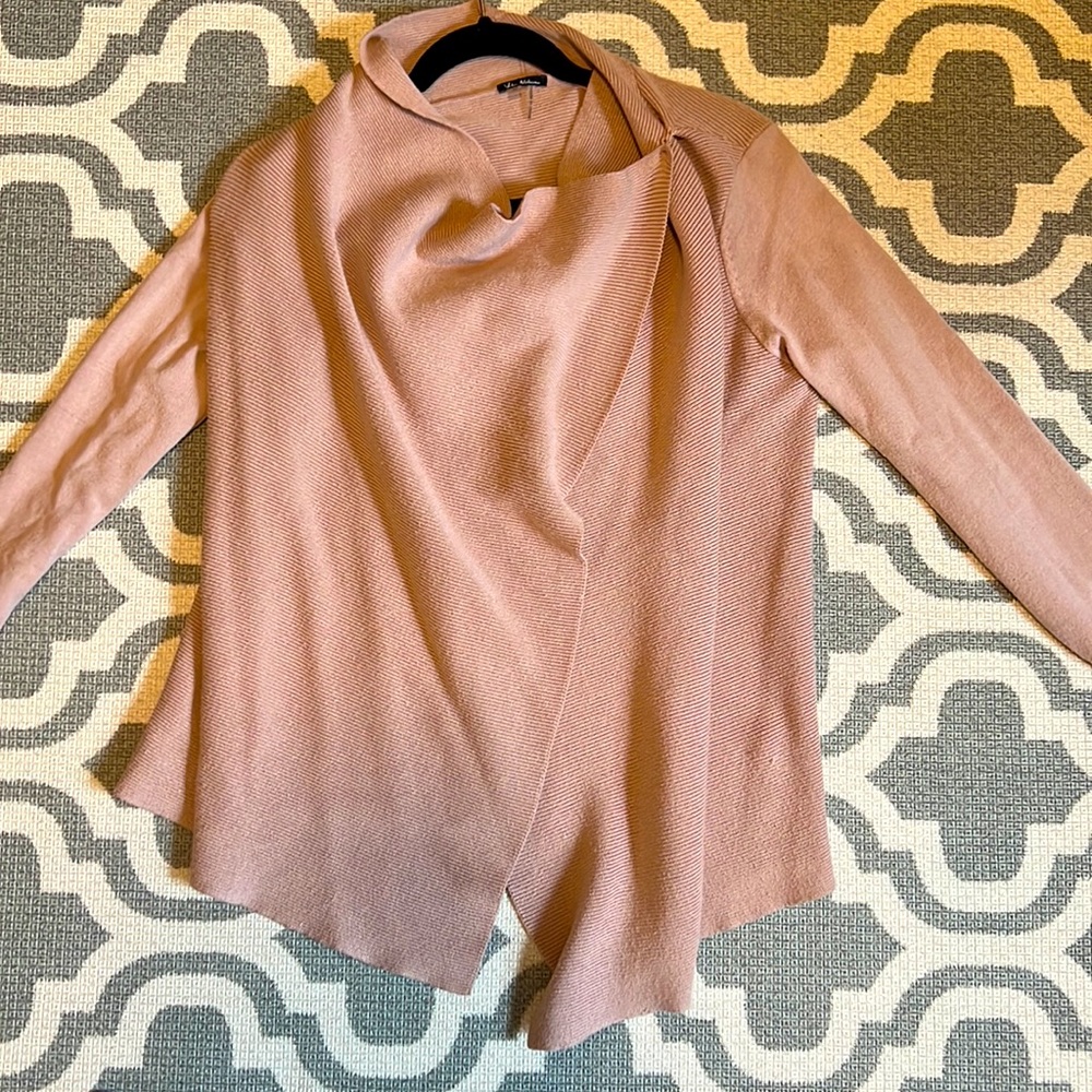 Vila Milano sweater cardigan in blush